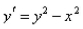 Select a direction field for the differential equation   from a set of direction fields labeled I-IV.    