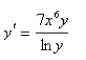 Solve the differential equation.  