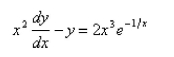 Solve the differential equation.  