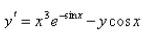 Solve the differential equation.  