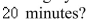 A tank contains   of brine with   of dissolved salt.Pure water enters the tank at a rate of   The solution is kept thoroughly mixed and drains from the tank at the same rate.How much salt is in the tank after  