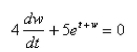 Select the correct Answer: for each question. -Solve the differential equation.   A)    B)    C)    D)    E)   