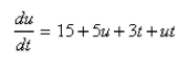 Select the correct Answer: for each question. -Solve the differential equation.   A)    B)    C)    D)    E)   