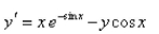 Select the correct Answer: for each question. -Solve the differential equation.   A)    B)    C)    D)    E)   