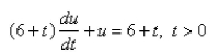Select the correct Answer: for each question. -Solve the differential equation.   A)    B)    C)    D)    E)   