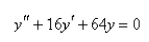 Select the correct Answer: for each question. -Which of the following functions is a solution of the differential equation?    a.    b.    c.    d.    e.  