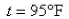 Newton's Law of Cooling states that the rate of cooling of an object is proportional to the temperature difference between the object and its surroundings.Suppose that a roast turkey is taken from an oven when its temperature has reached   and is placed on a table in a room where the temperature is   If   is the temperature of the turkey after t minutes, then Newton's Law of Cooling implies that   This could be solved as a separable differential equation.Another method is to make the change of variable   If the temperature of the turkey is   after half an hour, what is the temperature after 35 min? A)    B)    C)    D)    E)   