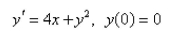 Use Euler's method with step size 0.25 to estim   ate   where   is the solution of the initial-value problem.Round yourAnswer to four decimal places.   A)    B)    C)    D)    E)   