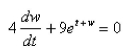 Solve the differential equation.   A)    B)    C)    D)    E)   