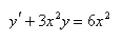 Determine whether the differential equation is linear.   A) the equation is not linear B) the equation is linear