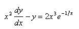 Solve the differential equation.   A)    B)    C)    D)    E)   