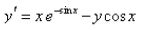 Solve the differential equation.  