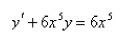 Determine whether the differential equation is linear.Select the correct Answer   A) the equation is linear B) the equation is not linear