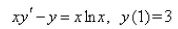 Solve the initial-value problem.  