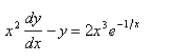 Solve the differential equation.  
