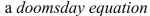Let   be a positive number.A differential equation of the form   where   is a positive constant is called   because the exponent in the expression   is larger than the exponent 1 for natural growth.An especially prolific breed of rabbits has the growth term   If   such rabbits breed initially and the warren has   rabbits after   months, then when is doomsday?