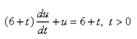 Solve the differential equation.Select the correct Answer   A)    B)    C)    D)    E)   