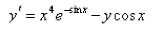 Solve the differential equation.  