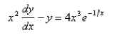 Solve the differential equation.  