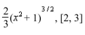 Select the correct Answer for each question. -Find the arc length of the graph of the given equation on the specified interval.y =   A)    B)    C)    D)   