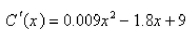 Select the correct Answer for each question. -The marginal cost function   is defined to be the derivative of the cost function.If the marginal cost of manufacturing x units of a product is   (measured in dollars per unit)  and the fixed start-up cost is   use the Total Change Theorem to find the cost of producing the first 5,000 units. A) $354,445,000 B) $354,345,000 C) $354,845,000 D) $354,545,000 E)   