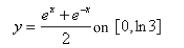 Select the correct Answer for each question. -Find the area of the surface obtained by revolving the given curve about the x-axis.   A)    B)    C)    D)   