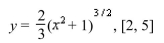 Find the arc length of the graph of the given equation on the specified interval.  