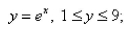 Set up, but do not evaluate, an integral for the area of the surface obtained by rotating the curve about the given axis.   y-axis