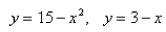 Find the centroid of the region bounded by the graphs of the given equations.  