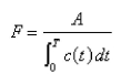Dye dilution is a method of measuring cardiac output.If A mg of dye is used and c(t) is the concentration of the dye at time t, then the cardiac output over the time interval [0, T ] is given by   Find the cardiac output over the time interval [0, 15] if the dye dilution method is used with mg of dye and the dye concentration, in mg/L, is modeled by   where t is measured in seconds.