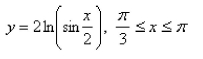 Find the length of the curve.Select the correct Answer   A)    B)    C)    D)    E) None of these