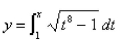 Find the length of the curve for the interval    
