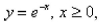 If the infinite curve   is rotated about the x-axis , find the area of the resulting surface.Select the correct Answer A)    B)    C)    D)    E)   