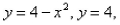 Use the Theorem of Pappus to find the volume of the solid obtained by revolving the region bounded by the graphs of   and   about the y-axis.Select the correct Answer A)    B)    C)    D)   