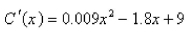 The marginal cost function   is defined to be the derivative of the cost function.If the marginal cost of manufacturing x units of a product is   (measured in dollars per unit) and the fixed start-up cost is   use the Total Change Theorem to find the cost of producing the first 5,000 units.
