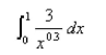 Evaluate the integral.  
