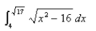 Evaluate the integral.  