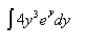 Evaluate the integral.  
