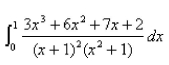 Evaluate the integral.  