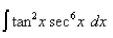 Select the correct Answer for each question. -Find the integral.   A)    B)    C)    D)   