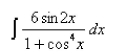 Select the correct Answer for each question. -Evaluate the integral.   A)    B)    C)    D)    E) None of these