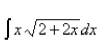 Select the correct Answer for each question. -Use a table of integrals to evaluate the integral.   A)    B)    C)    D)   