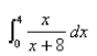 Select the correct Answer for each question. -Evaluate the integral.   A)    B)    C)    D)    E)   
