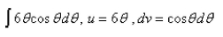 Evaluate the integral using integration by parts with the indicated choices of u and dv.  
