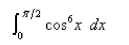 Evaluate the integral.  