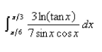 Evaluate the integral.  