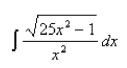Use the Table of Integrals to evaluate the integral.  