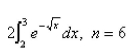 Use the Midpoint Rule to approximate the given integral with the specified value of n.Compare your result to the actual value.Find the error in the approximation.  