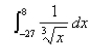 Determine whether the improper integral converges or diverges, and if it converges, find its value.  