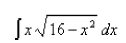 Find the integral using an appropriate trigonometric substitution.  